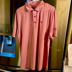 Calloway golf shirt in purple orchid. Size large. NWOT.
